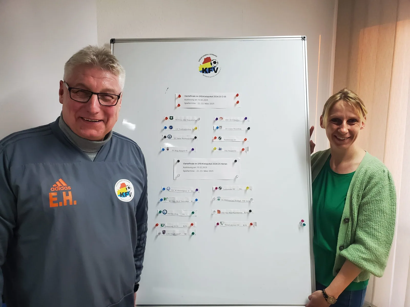 Viertelfinale im Kreispokal ausgelost