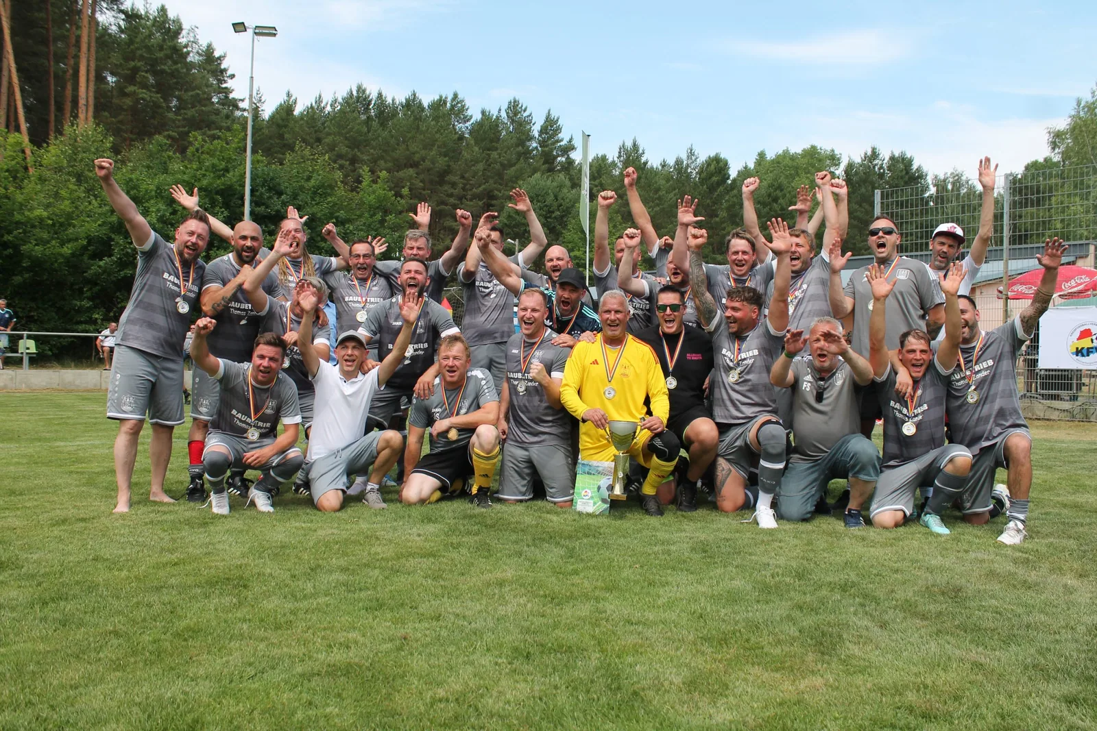 SV Union Wesenberg gewinnt Ü35-Kreispokalfinale deutlich mit 4:0