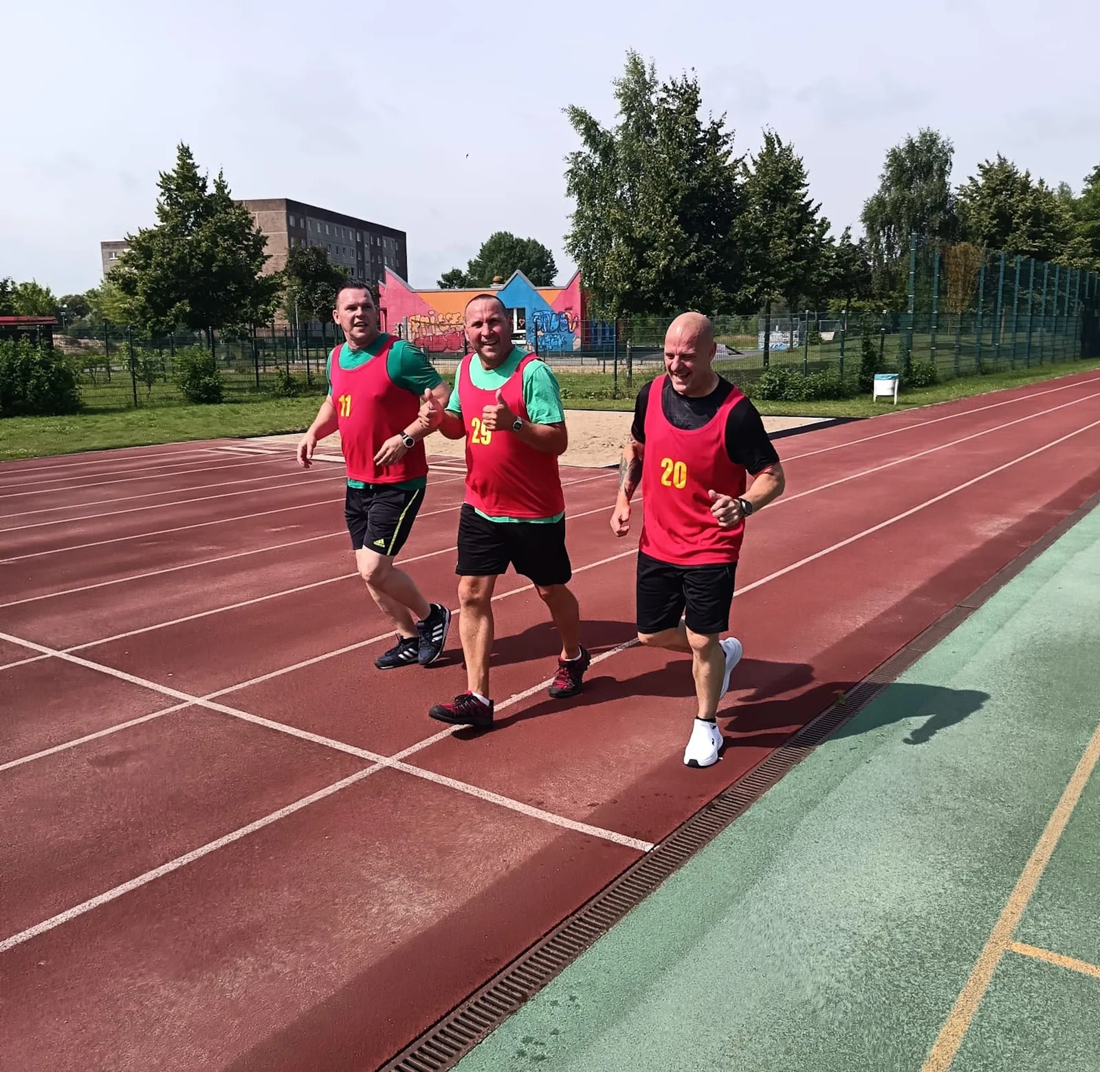 Lauf- und Regeltest des Kreisfußballverbandes Mecklenburgische Seenplatte in Stavenhagen